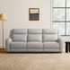 Jacobus Light Gray 87" Manual Reclining Sofa