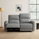 Schlieren Gray 57" Power Reclining Loveseat with USB Charging