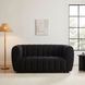 Aversa Black 63" Loveseat