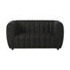 Aversa Black 63" Loveseat