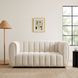 Aversa Off White 63" Loveseat