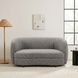 Versoix Charcoal Gray 63" Loveseat