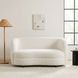 Versoix Off White 63" Loveseat