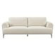Gladbach Linen White 81" Sofa