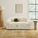 Darwen Sand 67" Loveseat with Pillow