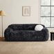 Darwen Dark Gray 84" Sofa with Pillow