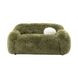 Darwen Green 67" Loveseat with Pillow