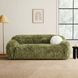 Darwen Green 84" Sofa with Pillow
