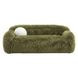 Darwen Green 84" Sofa with Pillow