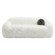 Darwen White 84" Sofa with Pillow