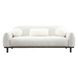 Mellone Oat 84" Sofa with Pillows