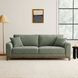 Watton Olive Green 84" Sofa with Pillows
