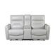 Terentius Taupe 63" Power Reclining Loveseat with Storage