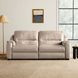 Altamura Taupe Leather Power Reclining Loveseat