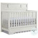 Foundry White Dove Flat Top Convertible Standard Crib