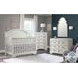 Foundry White Dove Arch Top Convertible Standard Crib