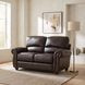 Foxborough Dark Brown 63" Loveseat