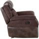 Pueblo Brown Manual Reclining Chair