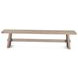 Acadia Oat 79" Dining Bench
