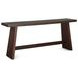 Acadia Coffee Bean Rectangular Console Table