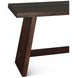 Acadia Coffee Bean Rectangular Console Table