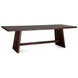Acadia Coffee Bean 94" Rectangular Dining Table