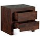 Acadia Coffee Bean 2 Drawer Nightstand