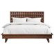 Lisbon Royal Brown Queen Platform Bed