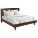 Lisbon Royal Brown King Platform Bed