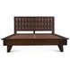 Lisbon Royal Brown Queen Platform Bed