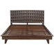 Lisbon Royal Brown Queen Platform Bed