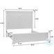 Hickory Creek Brown Velvet Panel Bedroom Set