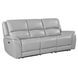 Alexandria Stone 91" Power Reclining Sofa