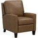 Fremont Hillwood Toffee Leather Push Thru The Arms Recliner
