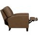 Fremont Hillwood Toffee Leather Push Thru The Arms Recliner