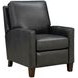 Fremont Elway Dark Gray Leather Push Thru The Arms Recliner