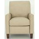Fremont Cashmere Stone Leather Push Thru The Arms Recliner