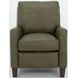 Fremont Oasis Olive Leather Push Thru The Arms Recliner