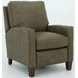 Fremont Oasis Olive Leather Push Thru The Arms Recliner