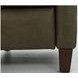 Fremont Oasis Olive Leather Push Thru The Arms Recliner
