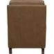 Fremont Hillwood Toffee Leather Push Thru The Arms Recliner