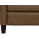 Fremont Hillwood Toffee Leather Push Thru The Arms Recliner