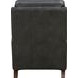 Fremont Elway Dark Gray Leather Push Thru The Arms Recliner