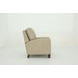 Fremont Cashmere Stone Leather Push Thru The Arms Recliner
