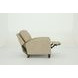 Fremont Cashmere Stone Leather Push Thru The Arms Recliner