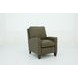 Fremont Oasis Olive Leather Push Thru The Arms Recliner