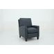 Fremont Santa Fe Ocean Leather Push Thru The Arms Recliner