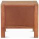 Mesa Brushed Acacia 2 Drawer Nightstand