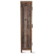 Welles Multicolor Reclaimed Vault Style Tall Cabinet