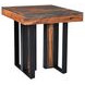 Summit Capri Sheesham Square End Table